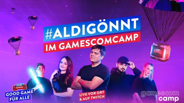 Aldi Gaming startet Gaming-Kampagne #Aldigönnt 