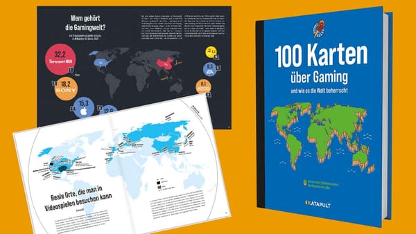 Rocket Beans und Katapult veröffentlichen "100 Karten über Gaming"