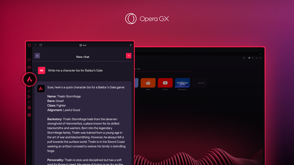 Spielebrowser Opera GX bei 25 Mio. MAU