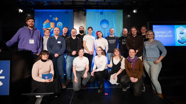 Games Lift Graduation 2023 der Gamecity Hamburg