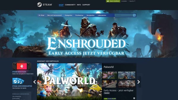 "Enshrouded" von Keen Games steigert CCU in starkem Marktumfeld