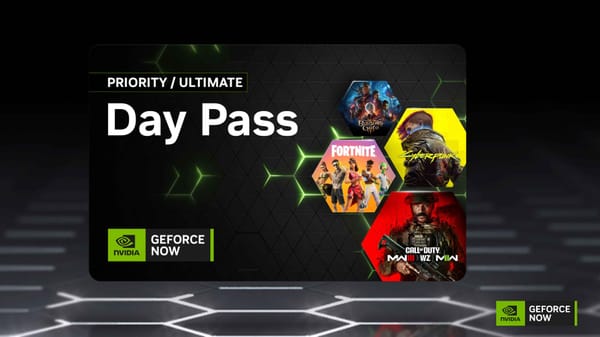 Neue RTX-Partnerschaften und Day Passes bei GeForce Now