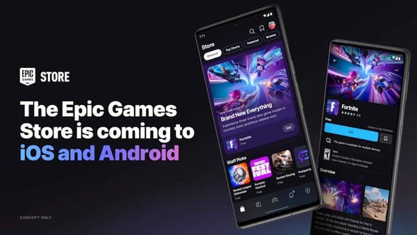 New Mobile Store Game Strategy From Epic Games