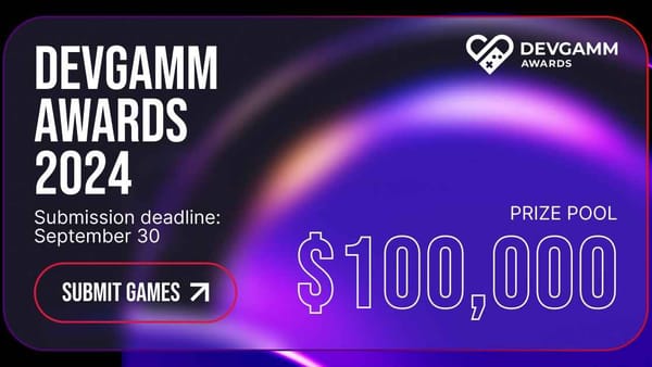 DevGAMM Awards Return With $100,000 Prize Pool