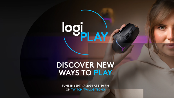 Logitech Holds Logi Play 2024 Showcase Next Week