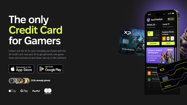 XP Card and Advanzia Bank Launch Credit Card for Gamers and GenZ