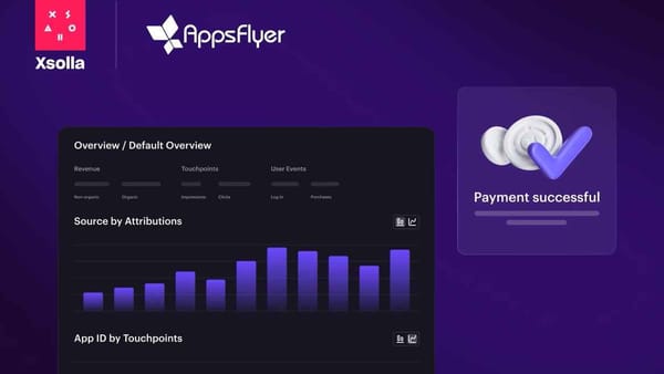 Xsolla and AppsFlyer Present Custom Integration for Web Shops