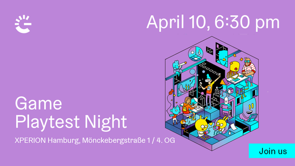 Growing Game Playtest Night Brings Devs and Gamers Together at Xperion Hamburg