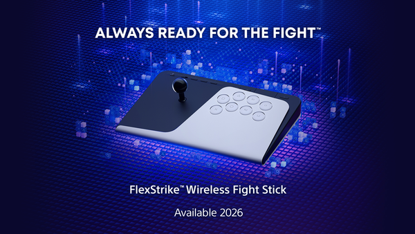 PlayStation's FlexStrike Wireless Fight Stick Arrives in 2026