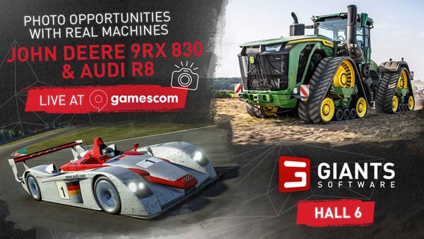Giants Software Is Arriving at gamescom With Audi and John Deere