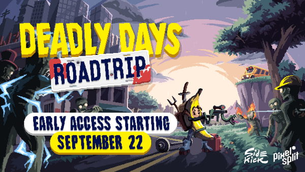 PixelSplit and Sidekick Will Launch Deadly Days: Roadtrip in September