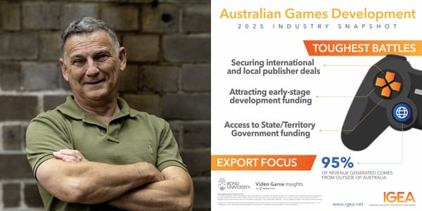 IGEA Survey Sees Only Minor Job Decrease in Australia's Games Industry
