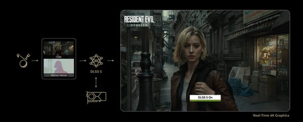 Nvidia: "DLSS 5 Is the GPT Moment for Graphics"