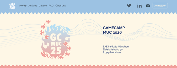 19. GameCamp Munich Takes Place in October