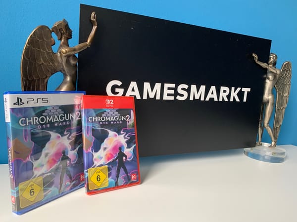 Subscribe to GamesMarkt+ and get ChromaGun 2 Physical for Free!