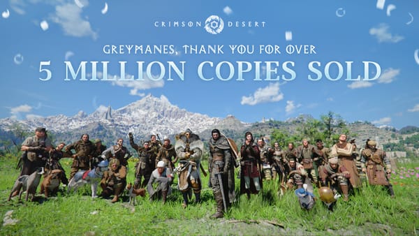Crimson Desert Has Sold Five Million Copies