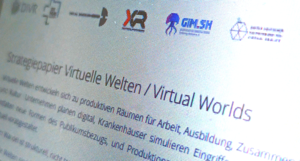 German VR Organisations Present a Joint Strategy Paper on Virtual Worlds