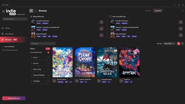 indie.io Announces Indie Pass Subscription Model for Games
