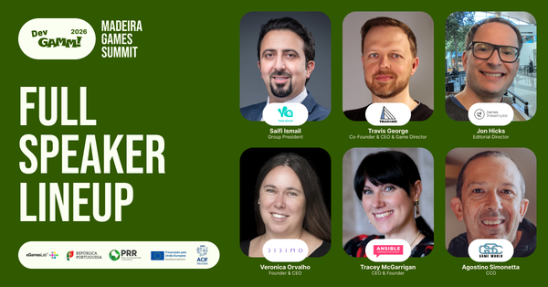 Madeira Games Summit 2026 Reveals Full Speaker Lineup
