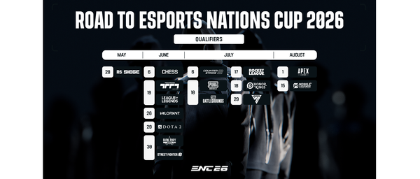 Road to Esports Nations Cup 2026