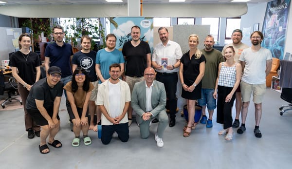 Politicians Visit Pixel Maniacs, Spaceflower and Mimustudio