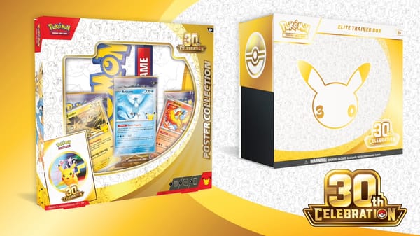 Pokémon TCG Commemorates 30 Years of Franchise with Global Celebration Set