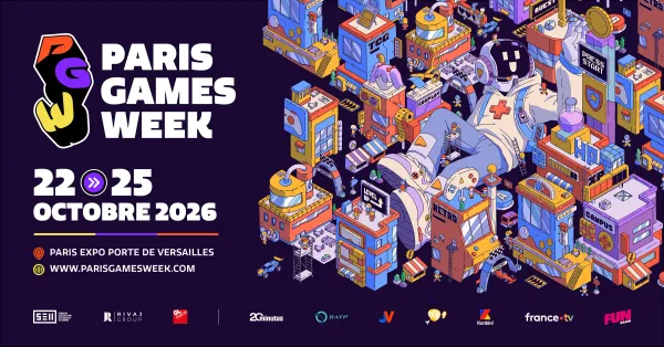 15th Paris Games Week Takes Place 22-25 October 2026