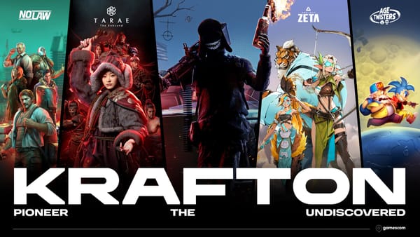 Krafton to Showcase Five Games at gamescom 2026