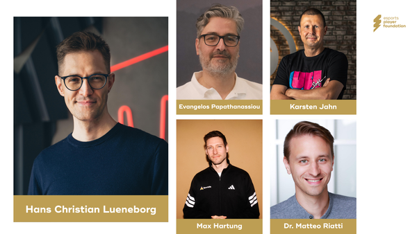 Riatti, Jahn, Hartung and Lueneborg Staff Esports Player Foundation Advisory Board