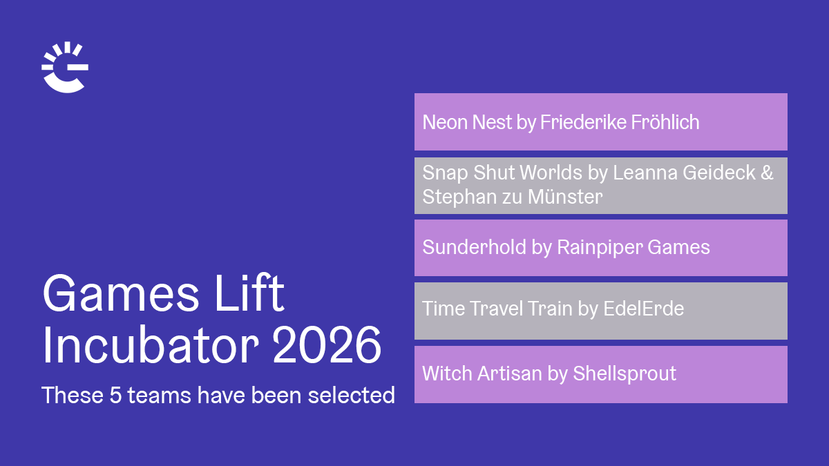 Gamecity Hamburg Introduces Participants of Its Level Up Incubator 2026