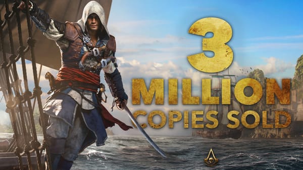 Three Million Copies of Assassin's Creed Black Flag Resynced Sold