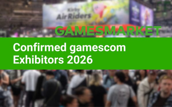 Confirmed gamescom Exhibitors 2026
