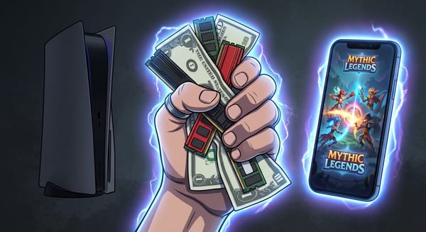 The Luxury Console Dilemma: How AI-Driven Console Costs Hand Mobile a Structural Edge