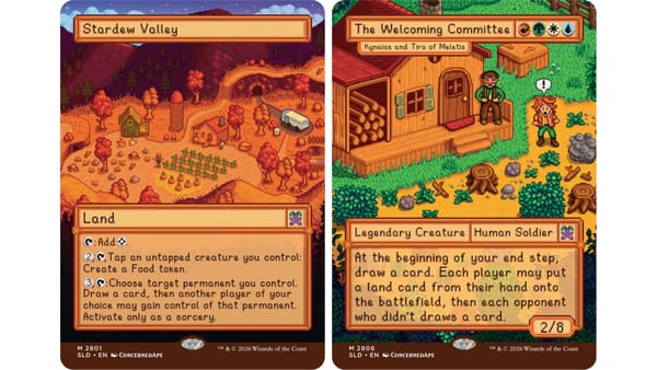 ConcernedApe and Wizards of the Coast Cooperate for Stardew Valley Magic Set