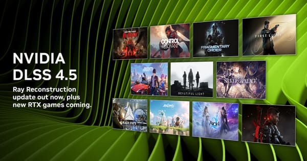 Nvidia's Gamescom 2026 Announcements and DLSS 4.5 Ray Reconstruction Launched