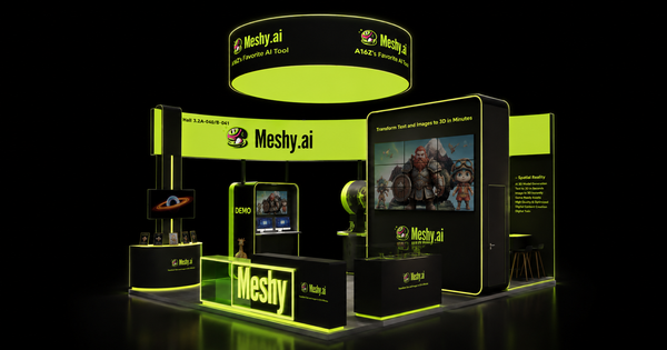 Meshy at gamescom: Generative 3D Under Production Conditions