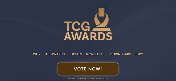 TCG Awards 2026 Voting Open Now
