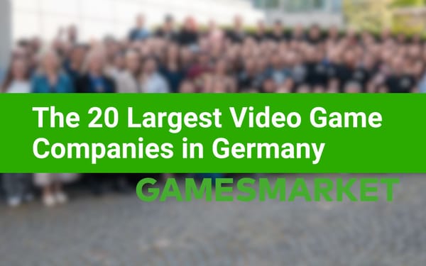 The 20 Largest Video Game Companies in Germany