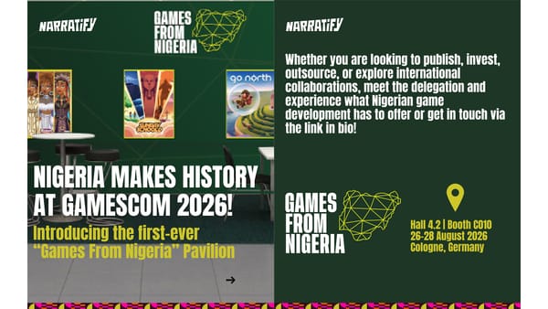 Nigeria is Heading to gamescom for the First Time