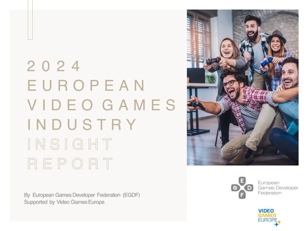 EGDF and VGE Release Major Report on Europe