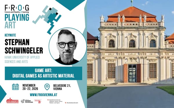 Stephan Schwingeler is Keynote Speaker of FROG 2026