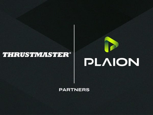 Plaion and Thrustmaster Enter Into Strategic European Distribution Partnership