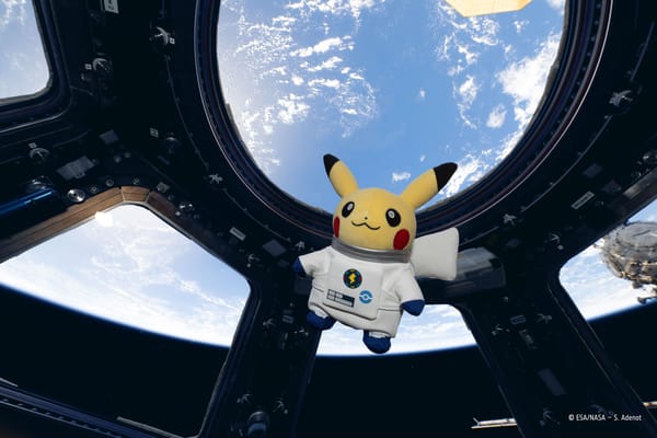 European Space Agency and Pokémon Reveal Museum Exhibition, Pikachu in Space