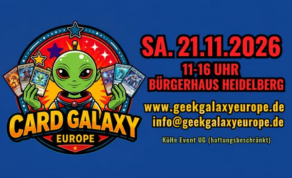 RetroGamesCon Crew Brings New Card Galaxy Europe TCG Event to Heidelberg