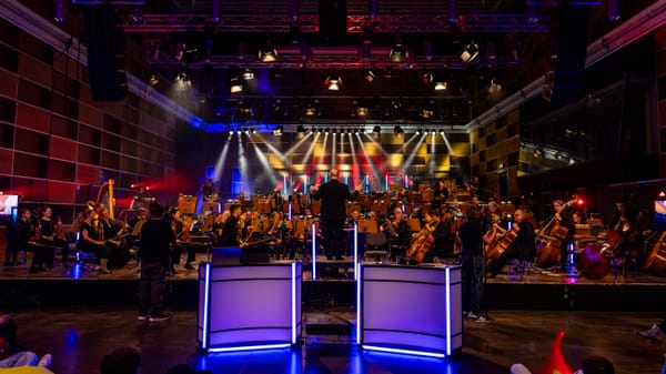 Game on Symphony Plays at RBB in Berlin on 23 October