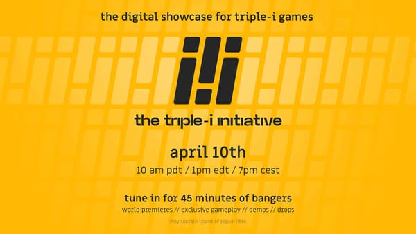 Triple-I Initiative Showcase With More Than 30 Games Announced
